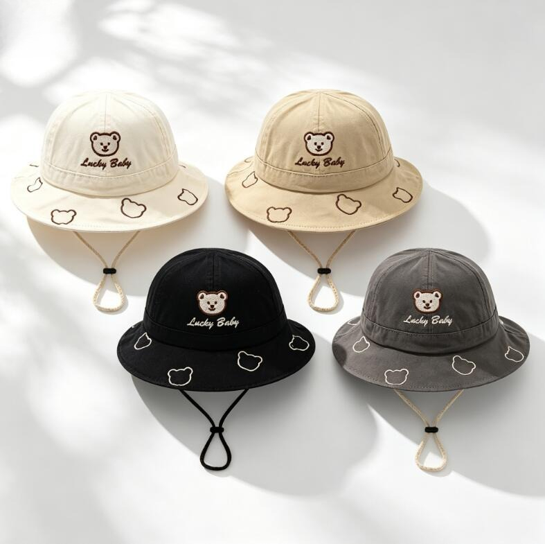 Bucket Hat Cotton - Cappello da pescatore per neonati e