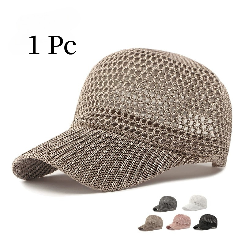 Baseball Cap Structured - Cappello da Baseball Traspirante in Rete