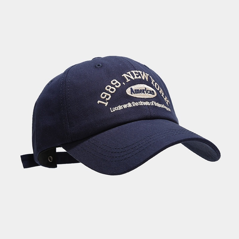 Dad Hat Cotton - Cappellino da Baseball Ricamato New York