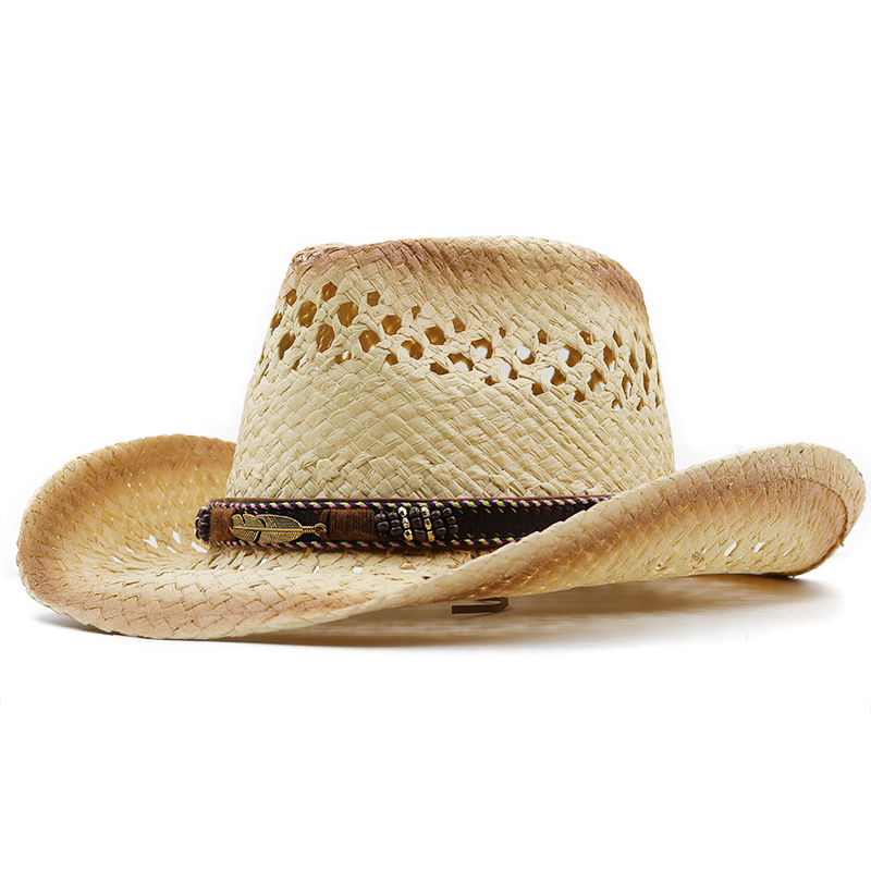 Cowboy Hat Straw - Cappello di paglia da cowboy fatto