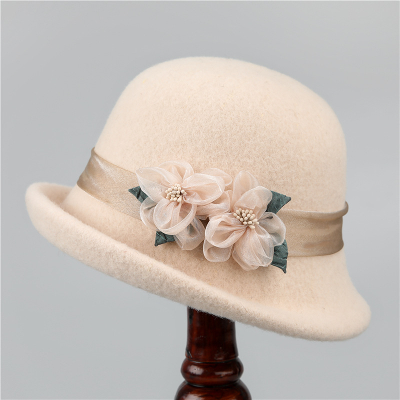 Beret French Wool - Berretto in lana vintage francese -