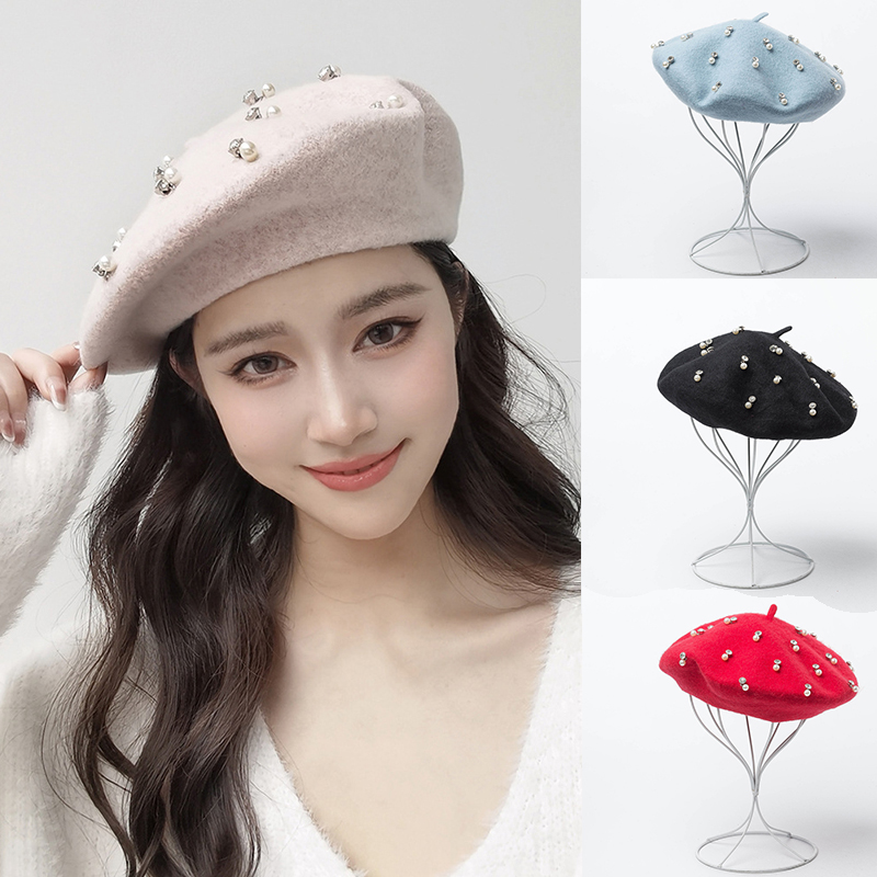 Beret French Wool - Berretto di Lana Invernale alla Moda