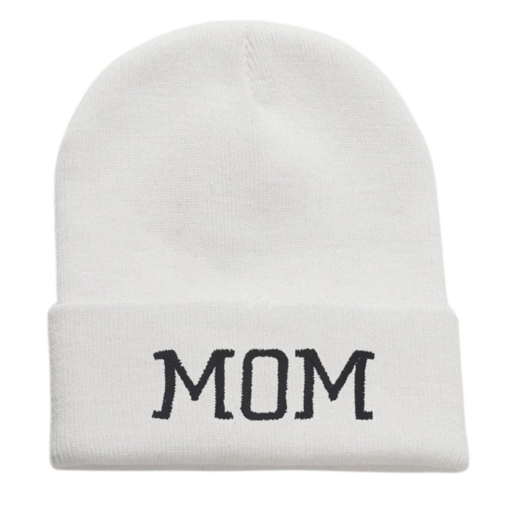 Beanie Cuffed Knit - Cappello Beanie Minimalista Coordinato Genitore-Figlio, Stile