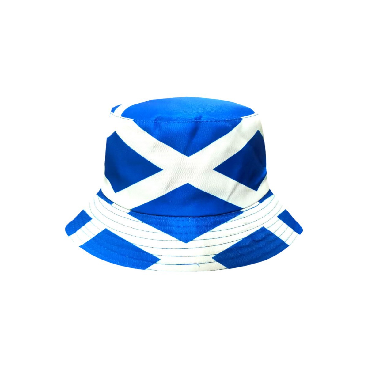 Bucket Hat Cotton - Cappello da pescatore con stampa bandiera