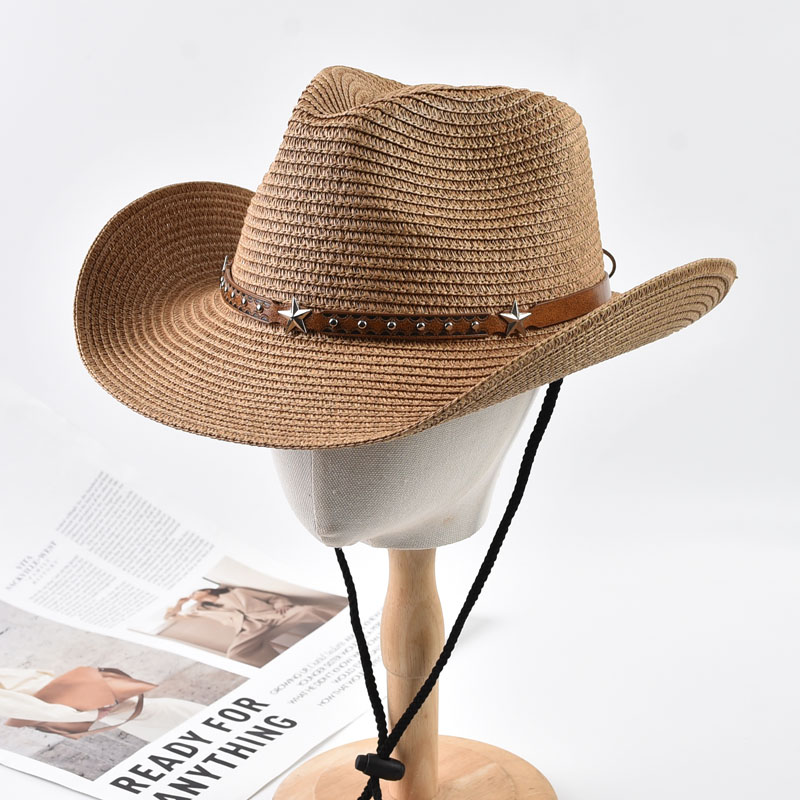 Cowboy Hat Straw - Cappello da Cowboy in Paglia per