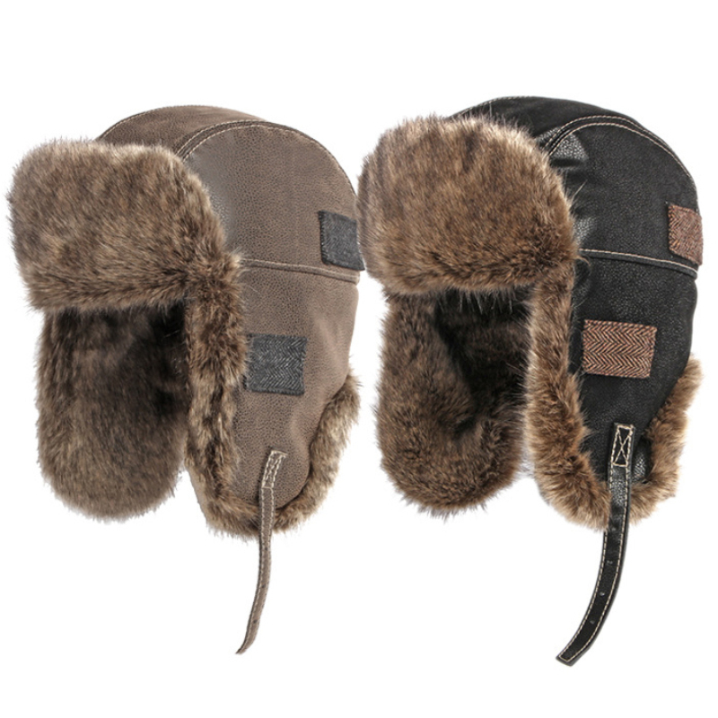 Winter Trapper Hat - HT4098 Cappello russo Cappello invernale in