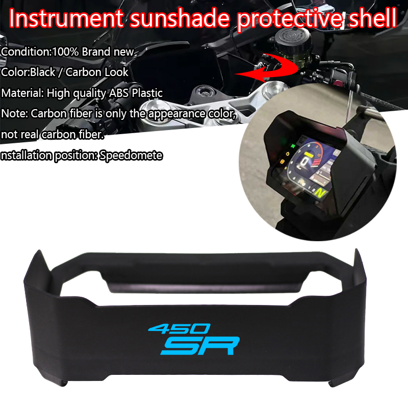 Visor Sun Hat - Per CFMOTO 450SR 450 SR: Visiera