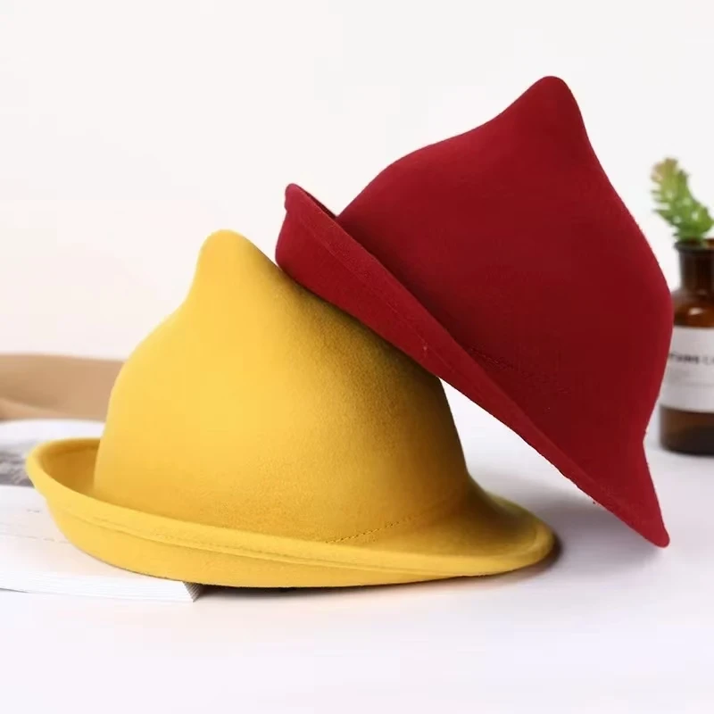 Cappello da strega a punta in  - Fedora Hat Wool recensione e prezzo