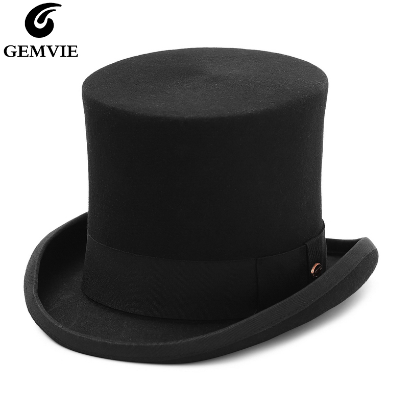 GEMVIE 17 centimetri 100% Felt - Fedora Hat Wool recensione e prezzo