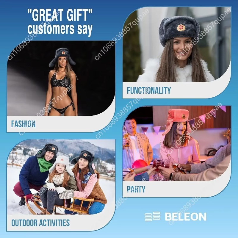 Cappello Ushanka BELEON in Pel - Winter Trapper Hat recensione e prezzo
