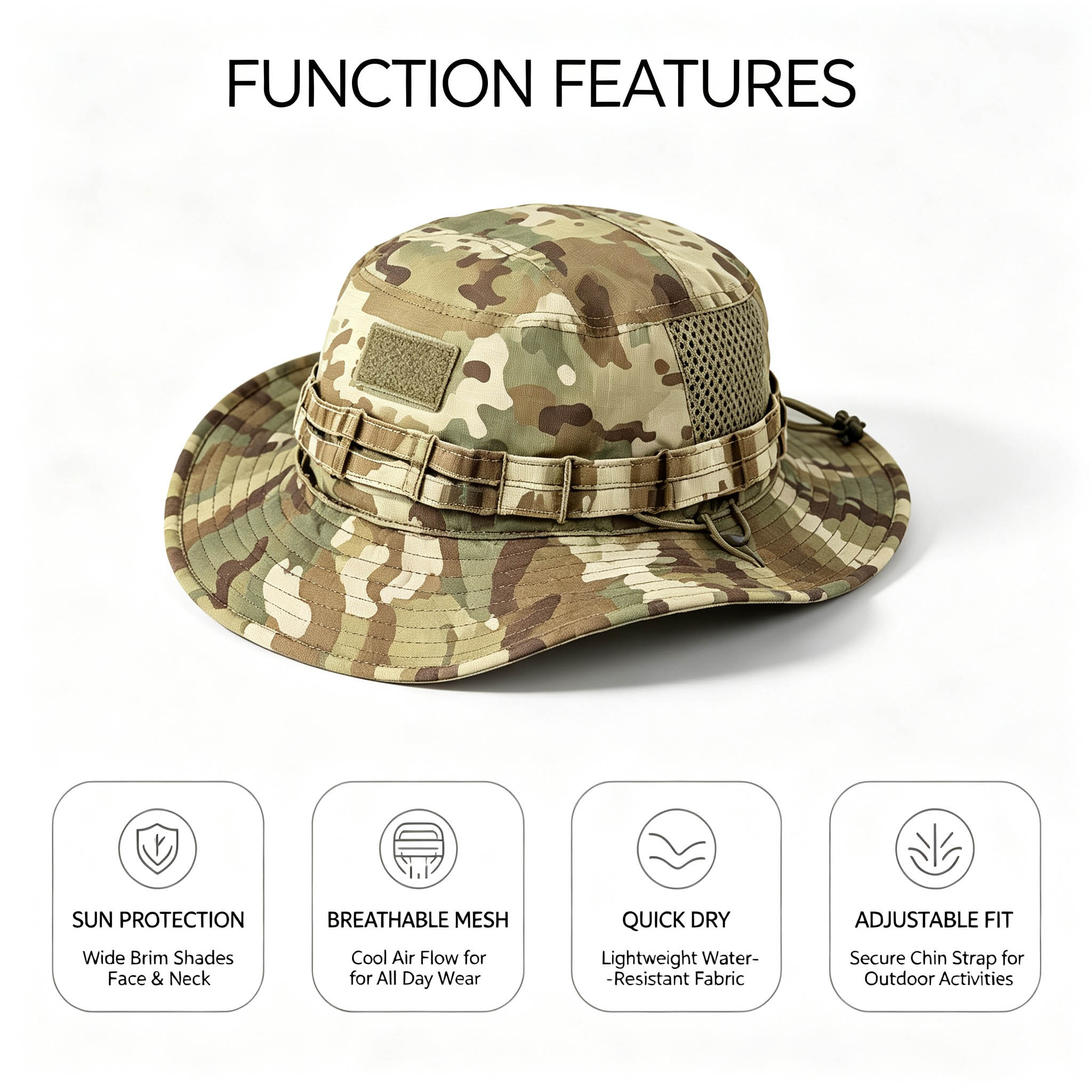 Cappello Boonie Tattico da Uom - Boonie Hat Tactical recensione e prezzo